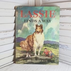 Lassie Finds a Way Bug Golden Book